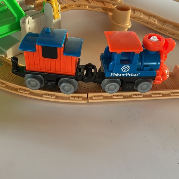 VTG 1992 Fisher Price Flip Track Rail & Road - Picture 7 of 16